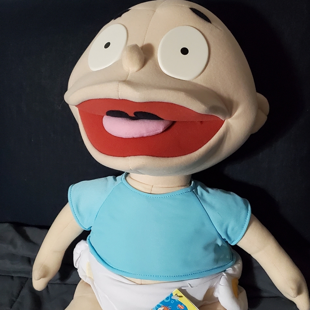 Vintage 1997 Tommy Pickles, Rugrats doll. Still has original tag.